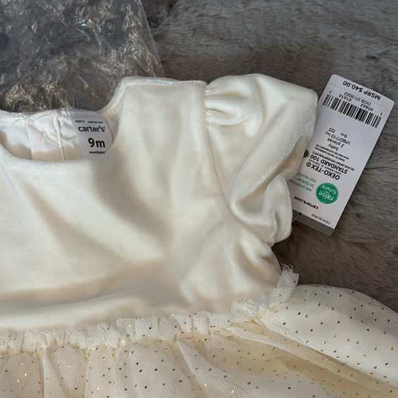 NWT 9mo Baby Dress w/ matching bloomer - Picture 2 of 4